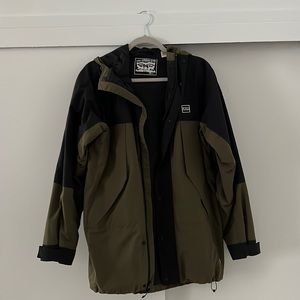 Levis black & green jacket
